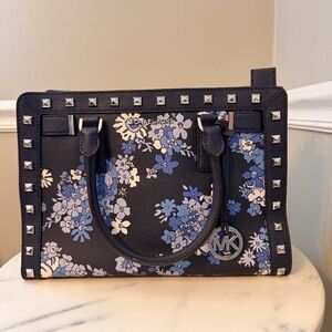 Michael Kors - Handbag Elegant Floral Structured Satchel
